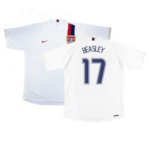 USA 2006-08 Home Shirt (L) (Very Good) (Beasley 17)_0