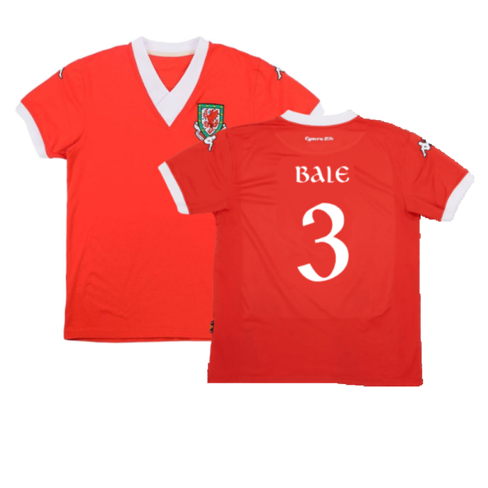 Wales 2006-2007 Home Shirt (S) (Excellent) (Bale 3)