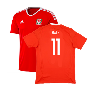 Wales 2016-17 Home Shirt (S) (Excellent) (Bale 11)_0