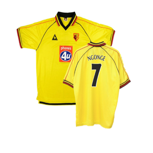 Watford 1999-01 Home Shirt (XXL) (Mint) (Ngonge 7)_0