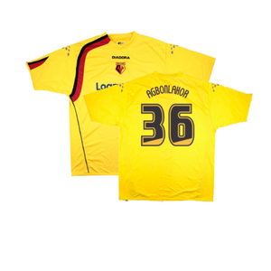 Watford 2005-06 Home Shirt (XL) (Very Good) (Agbonlahor 36)_0