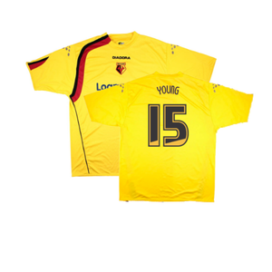 Watford 2005-06 Home Shirt (XL) (Very Good) (Young 15)_0