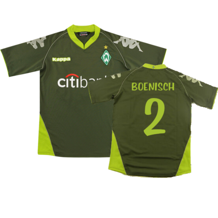 Werder Bremen 2007-08 Away Shirt (S) Frings #22 (Very Good) (Boenisch 2)