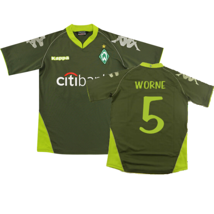 Werder Bremen 2007-08 Away Shirt (S) Frings #22 (Very Good) (Worne 5)