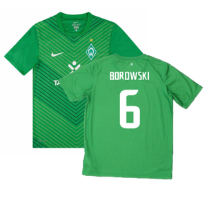 Werder Bremen 2011-12 Home Shirt (M) (Very Good) (Borowski 6)_0