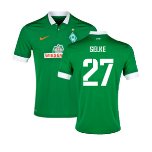 Werder Bremen 2014-15 Home Shirt (L) (Mint) (Selke 27)_0