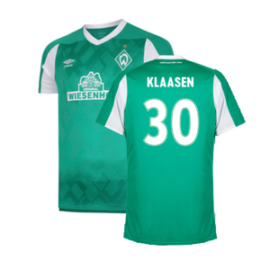 Werder Bremen 2020-21 Home Shirt (S) (BNWT) (KLAASEN 30)_0