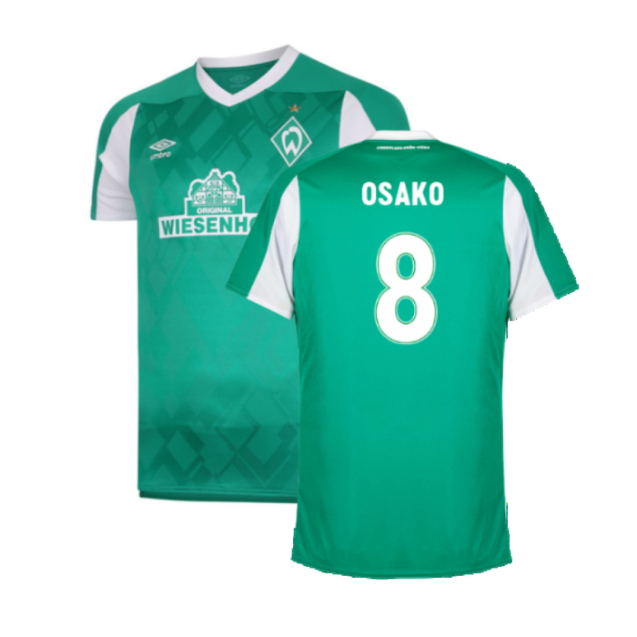 Werder Bremen 2020-21 Home Shirt (S) (BNWT) (OSAKO 8)