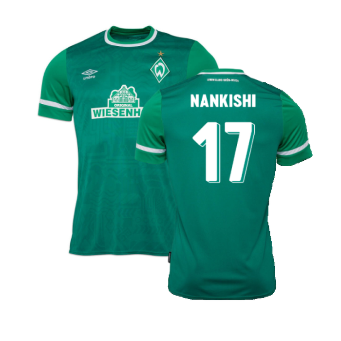 Werder Bremen 2021-22 Home Shirt (M) (Nankishi 17) (BNWT)