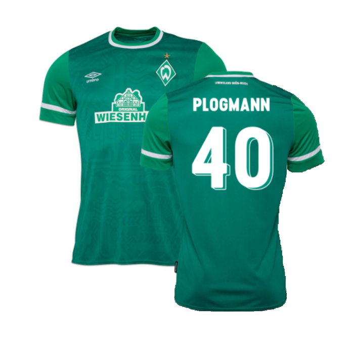 Werder Bremen 2021-22 Home Shirt (M) (Plogmann 40) (BNWT)