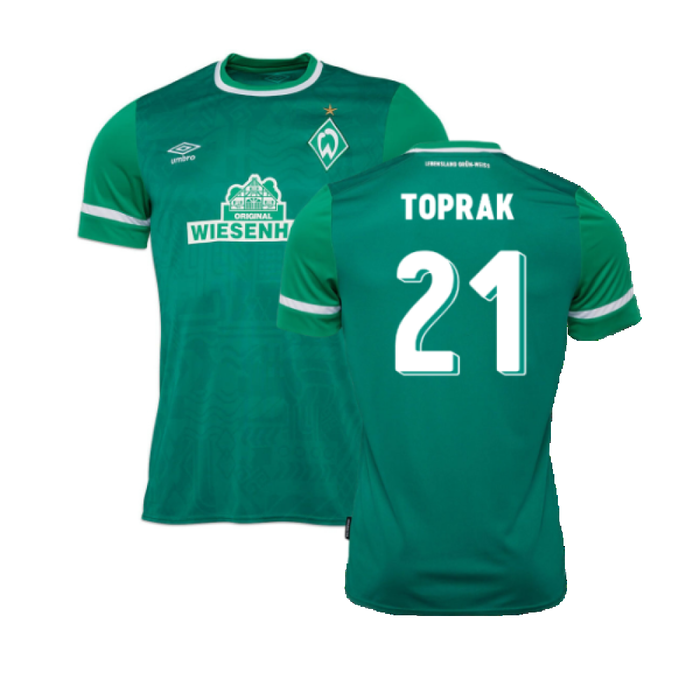 Werder Bremen 2021-22 Home Shirt (M) (Toprak 21) (BNWT)