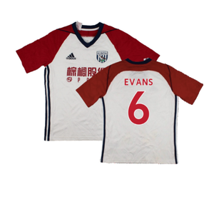 West Brom 2017-18 Away Shirt (13-14y) (Good) (Evans 6)_0