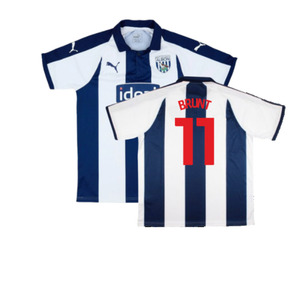 West Brom 2018-19 Home Shirt (XL) (Good) (Brunt 11)_0