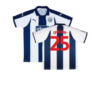 West Brom 2018-19 Home Shirt (XL) (Good) (Dawson 25)_0