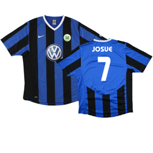 Wolfsburg 2007-08 Away Shirt (XL) (Excellent) (Josue 7)_0