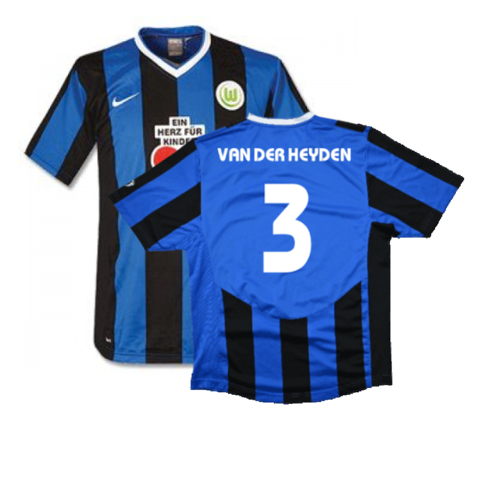 Wolfsburg 2007-09 Away Shirt (Excellent) (Van Der Heyden 3)