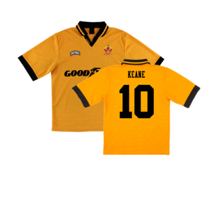 Wolves 1995-96 Home Shirt (L) (Excellent) (Keane 10)_0