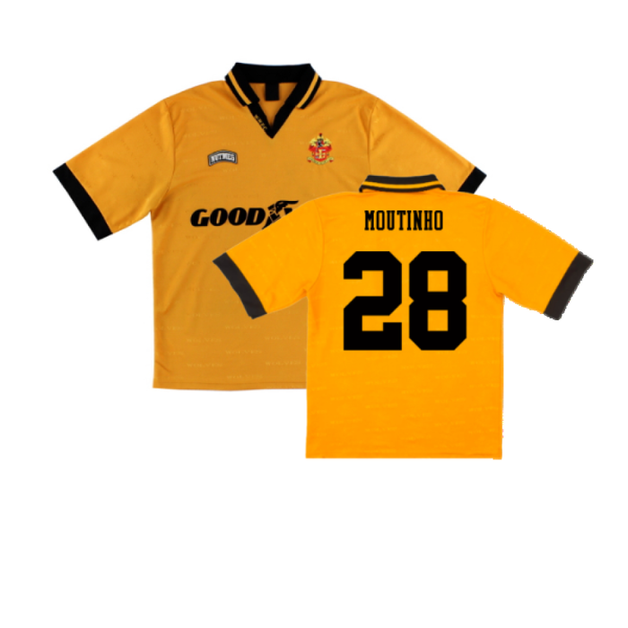 Wolves 1995-96 Home Shirt (L) (Excellent) (Moutinho 28)