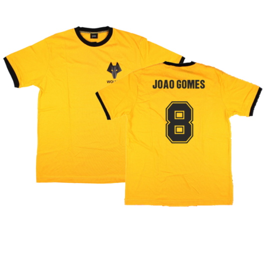 Wolves Toffs Retro Home Shirt (L) (Joao Gomes 8) (BNWT)_0