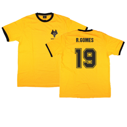 Wolves Toffs Retro Home Shirt (L) (R.Gomes 19) (BNWT)_0