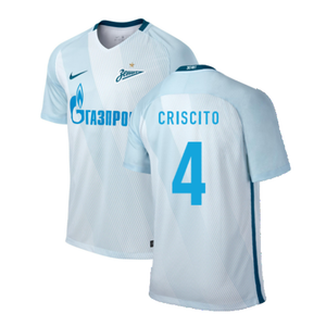 Zenit 2016-18 Away Shirt (S) (Criscito 4) (Very Good)_0