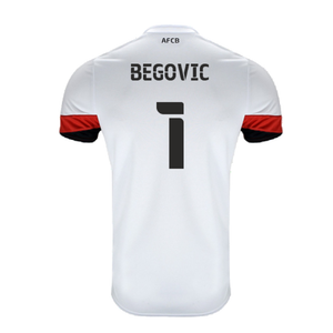 Bournemouth 2021-22 Away Shirt (Sponsorless) (L) (Begovic 1) (Mint)_1