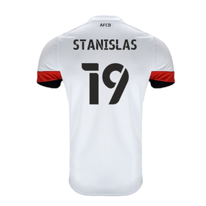 Bournemouth 2021-22 Away Shirt (Sponsorless) (L) (Stanislas 19) (Mint)_1