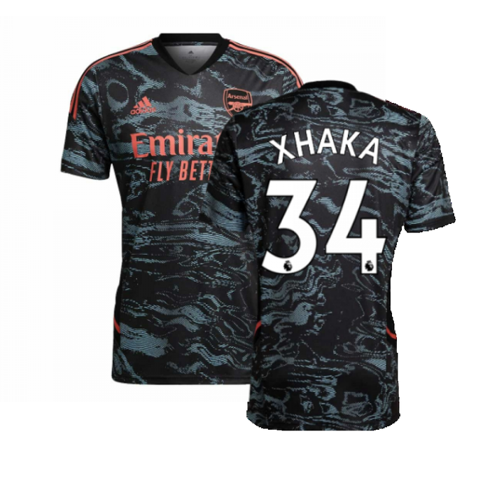 2022-2023 Arsenal EU Training Jersey (Blue) (XHAKA 34)