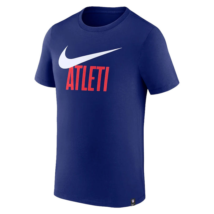 2022-2023 Atletico Madrid Swoosh Tee (Deep Royal)