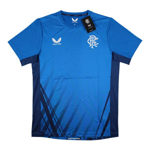 2022-2023 Rangers Training Short Sleeve Tee (Blue)_0