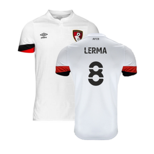 Bournemouth 2021-22 Away Shirt (Sponsorless) (L) (Lerma 8) (Mint)_0