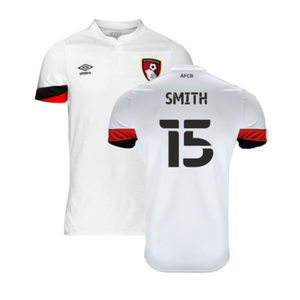 Bournemouth 2021-22 Away Shirt (Sponsorless) (L) (Smith 15) (Mint)_0